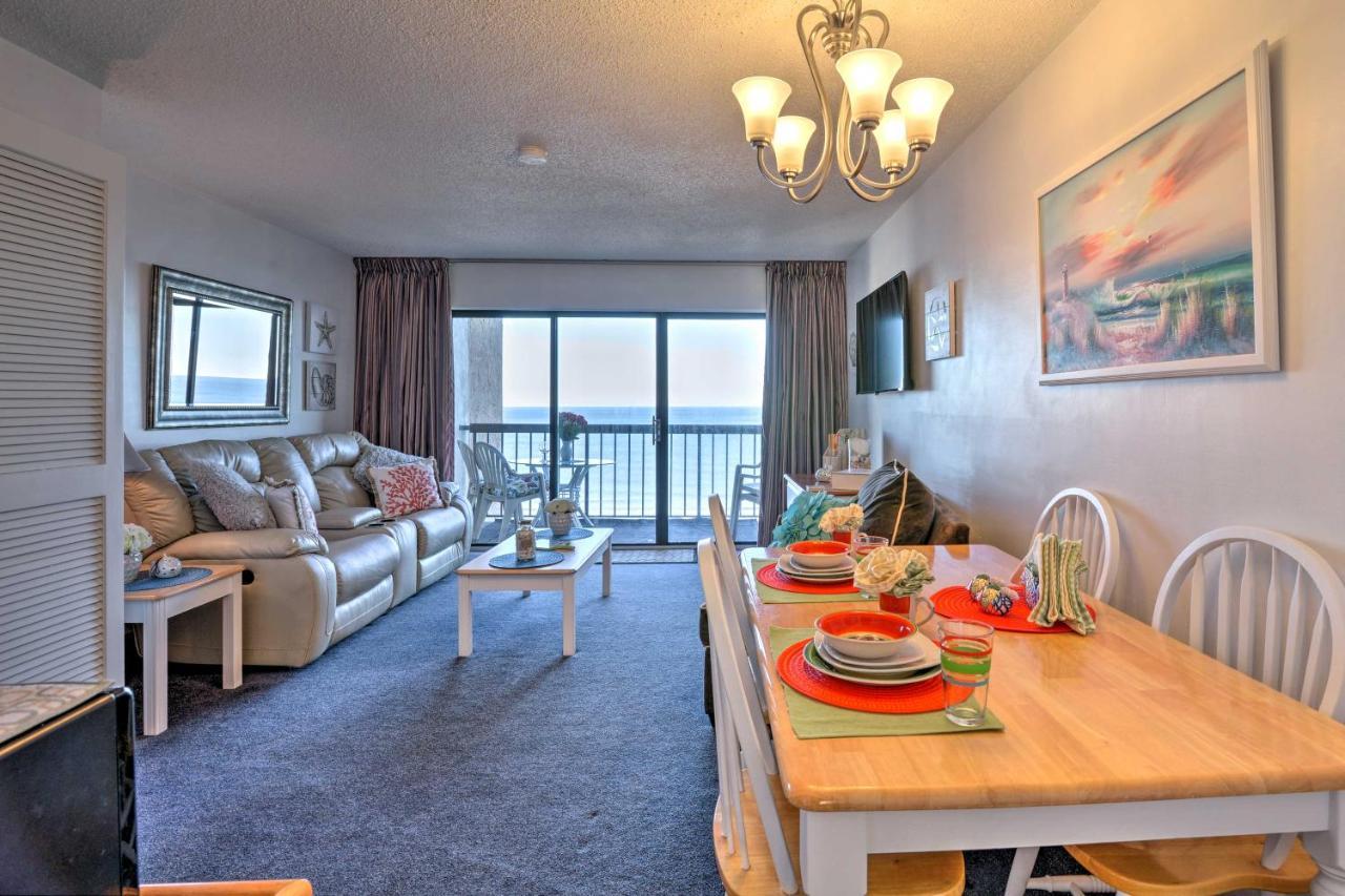 Myrtle Beach Condo With Ocean Views - Walk To Beach! Exterior foto