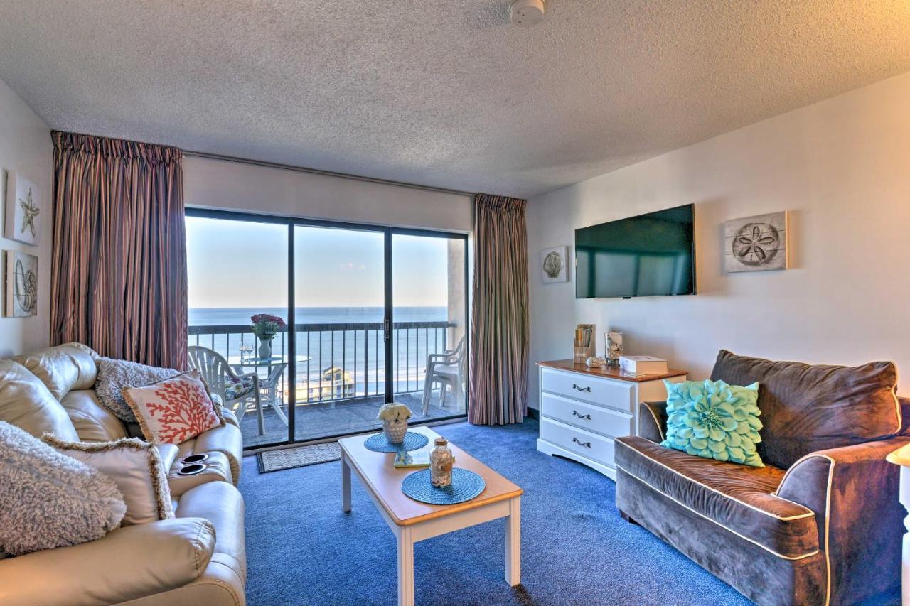 Myrtle Beach Condo With Ocean Views - Walk To Beach! Exterior foto