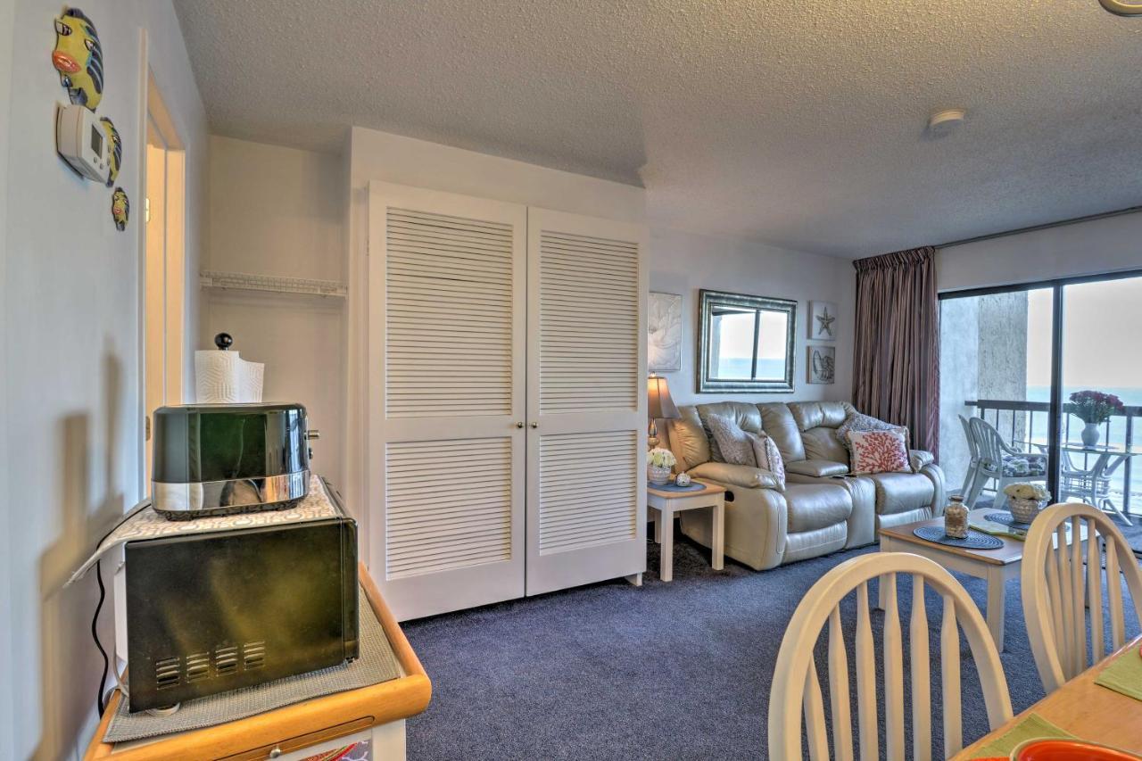 Myrtle Beach Condo With Ocean Views - Walk To Beach! Exterior foto