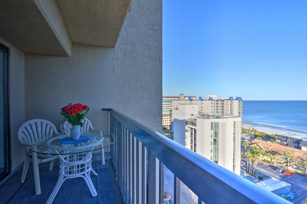 Myrtle Beach Condo With Ocean Views - Walk To Beach! Exterior foto