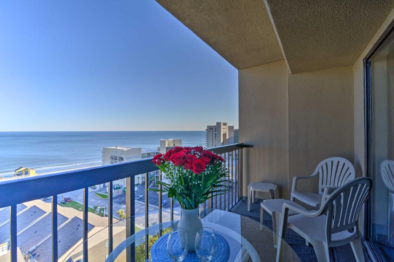Myrtle Beach Condo With Ocean Views - Walk To Beach! Exterior foto
